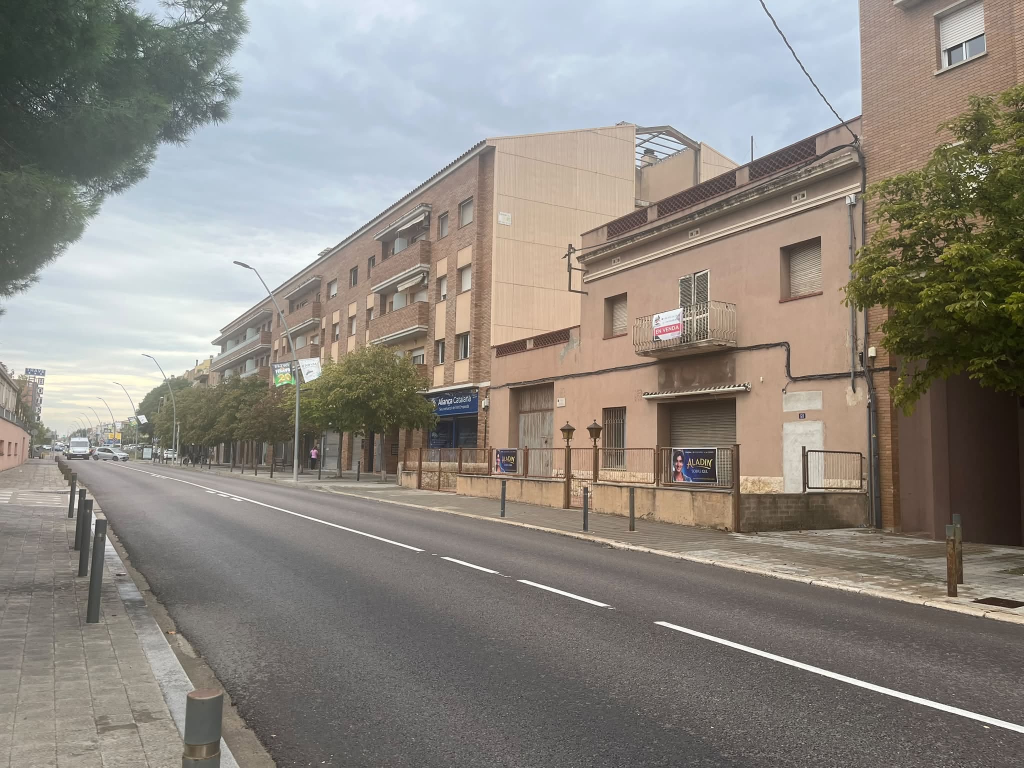 Els números parells del carrer Empordà queden finalment inclosos a la zona verda del barri del Poblenou